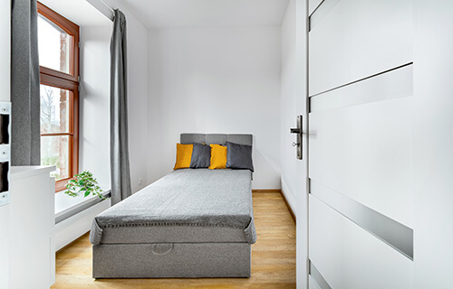 Bedroom - flats for rent Łódź